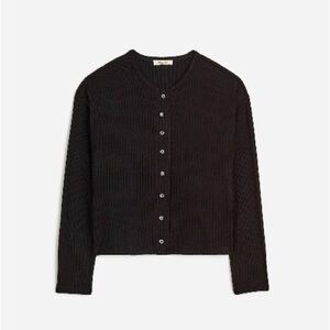 Madewell Relaxed Button-Front Cardigan NWT